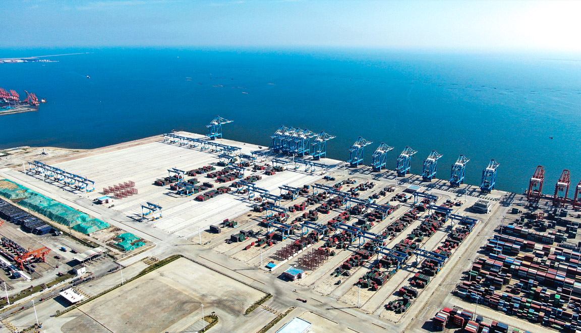 欽州自動化集裝箱碼頭工程