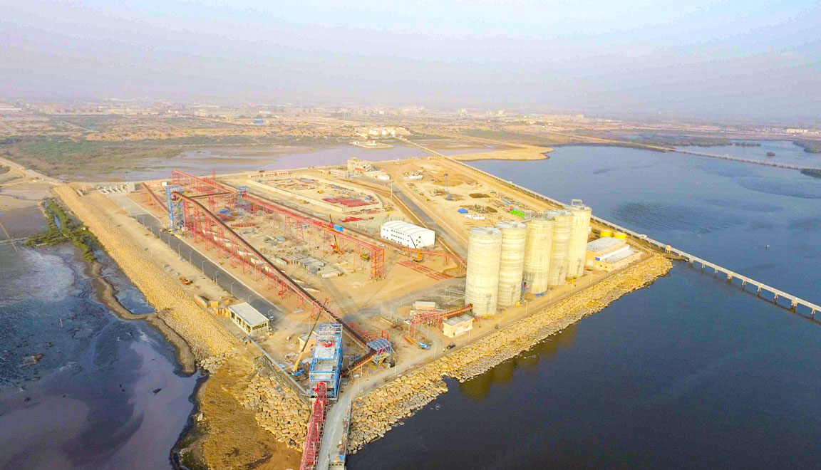 巴基斯坦卡西姆港PIBT項(xiàng)目水泥筒倉