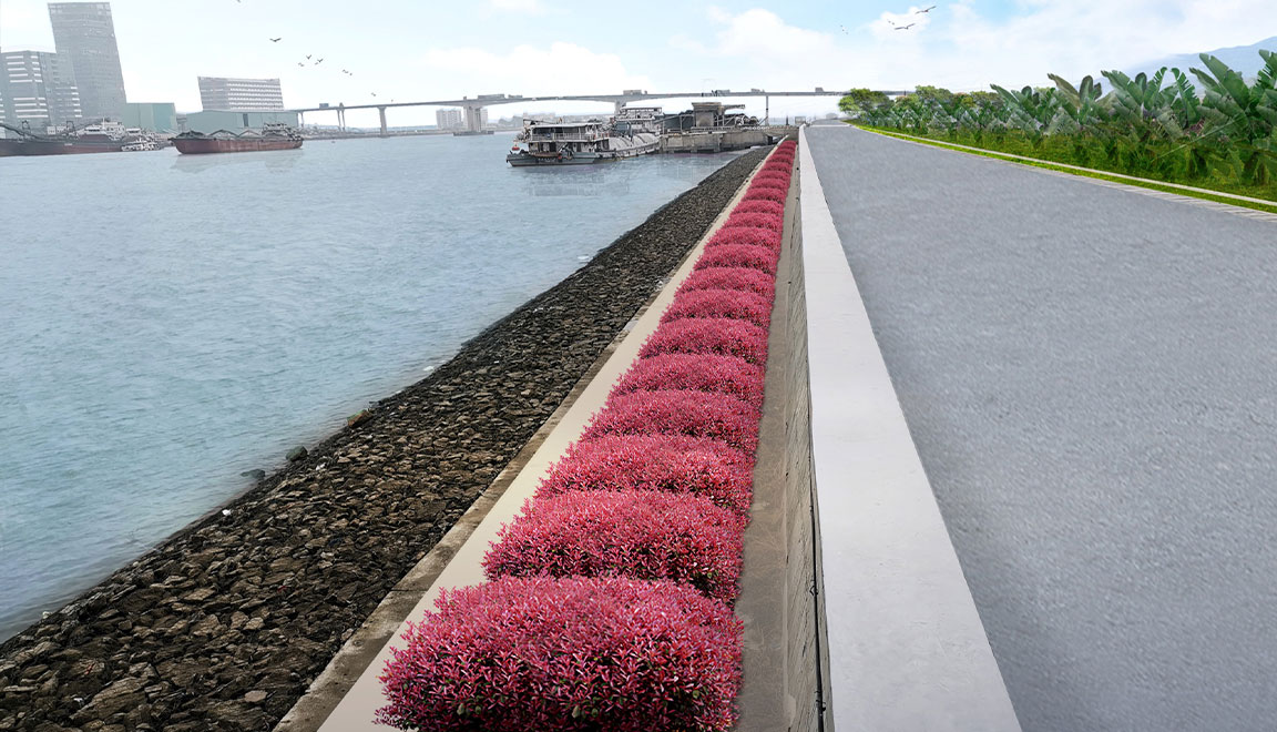 萬頃沙聯(lián)圍北界河水閘至中山界外江堤防綜合整治工程