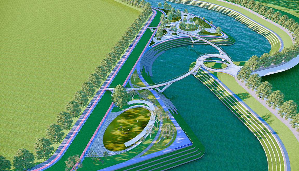 廉江河綜合治理工程西瓜坡電站片工程