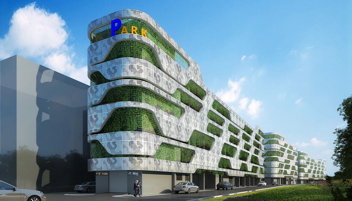 三亞金雞嶺社區立體停車樓