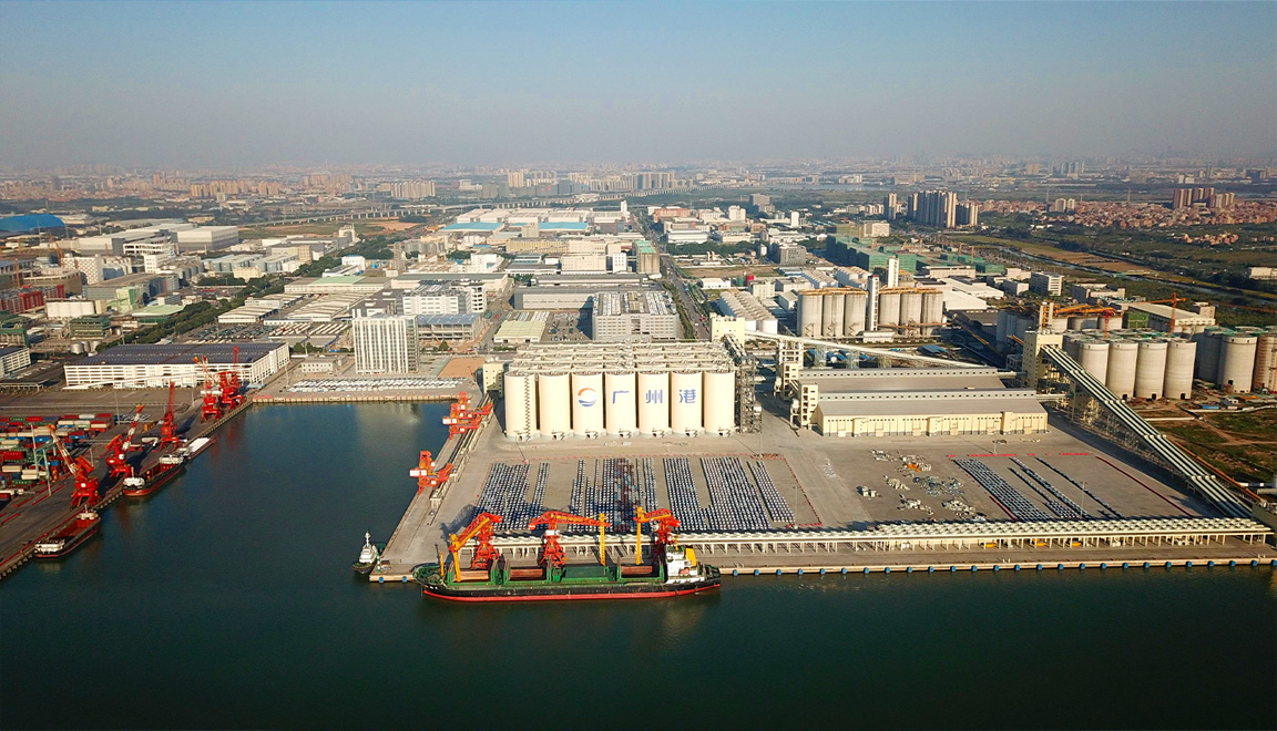 新沙11、12號糧食碼頭筒倉