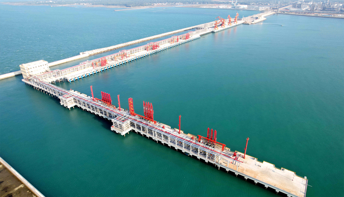 海南煉化100萬噸/年乙烯項(xiàng)目配套碼頭工程