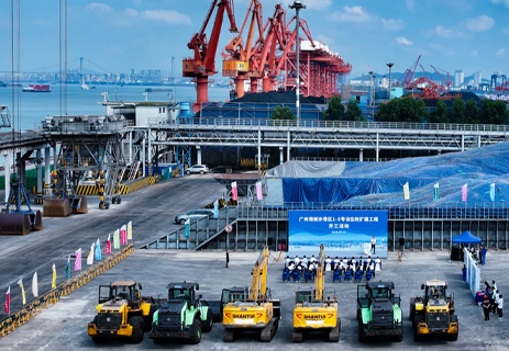 廣州港新沙港區(qū)1-5號泊位改擴(kuò)建工程，今日開工！